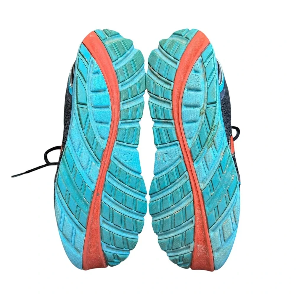 Pearl Izumi EM Road M3 Shoes Mens Size 8.5 Gray Blue Orange‎ Running Sneakers